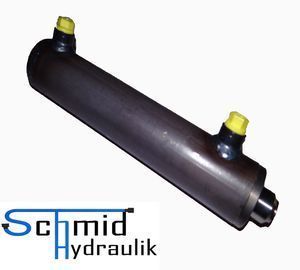 Hydraulikzylinder Doppelwirkend DW Zylinder 50/28 250 Hub mit Gelenkaugen 30mm 