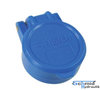 Staubschutzklappen für Steckkupplung Muffe BG3 blau (10 Stück)
